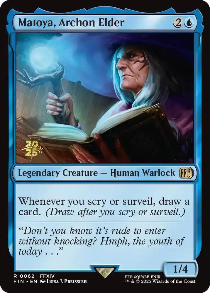 Matoya, Archon Elder 62 card from Prerelease Cards