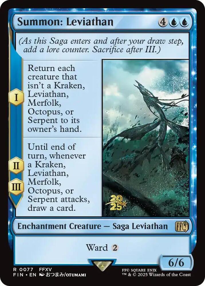 Summon: Leviathan 77 card from Prerelease Cards