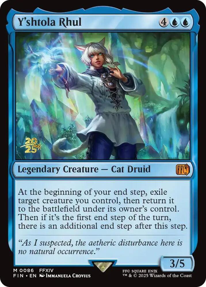 Y'shtola Rhul 86 card from Prerelease Cards
