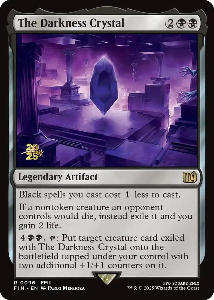 The Darkness Crystal 96 card from Prerelease Cards
