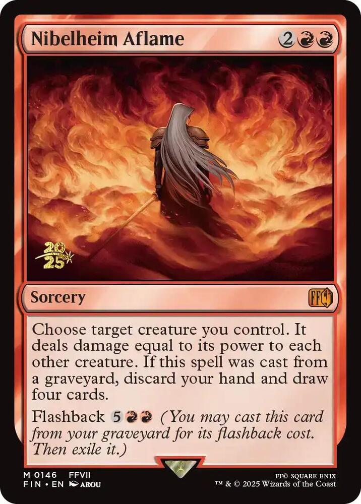 Nibelheim Aflame 146 card from Prerelease Cards