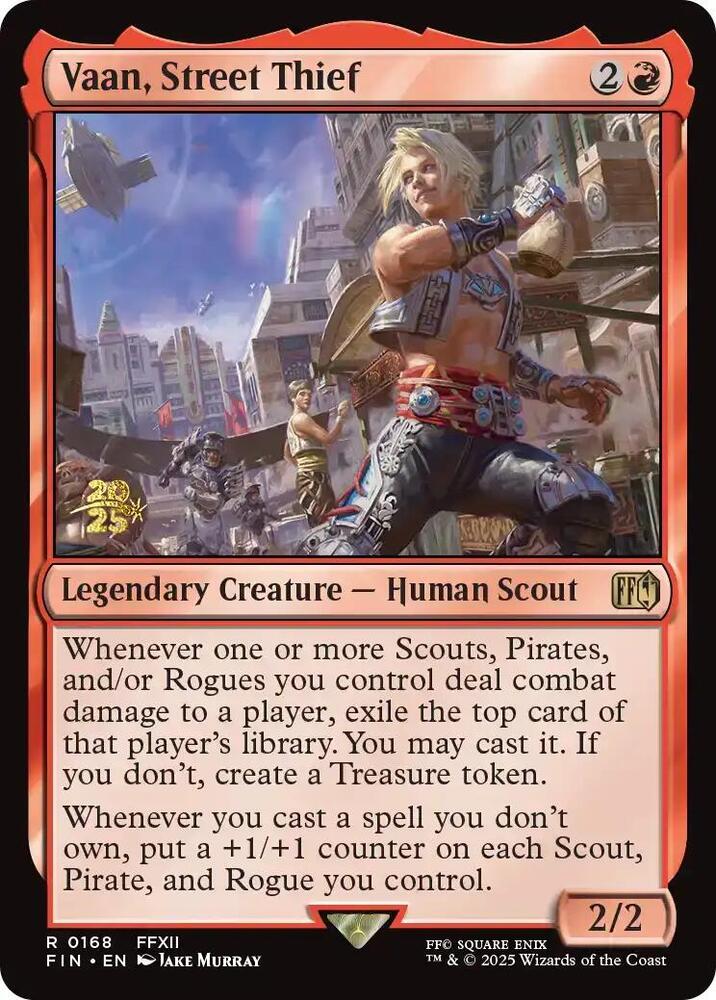 Vaan, Street Thief 168 card from Prerelease Cards