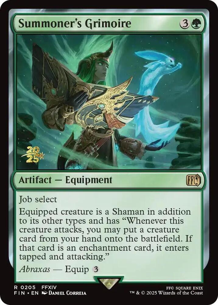 Summoner's Grimoire 205 card from Prerelease Cards