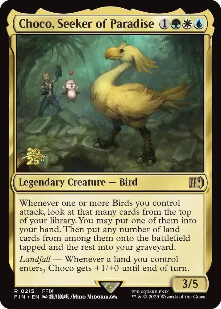 Choco, Seeker of Paradise 215 card from Prerelease Cards