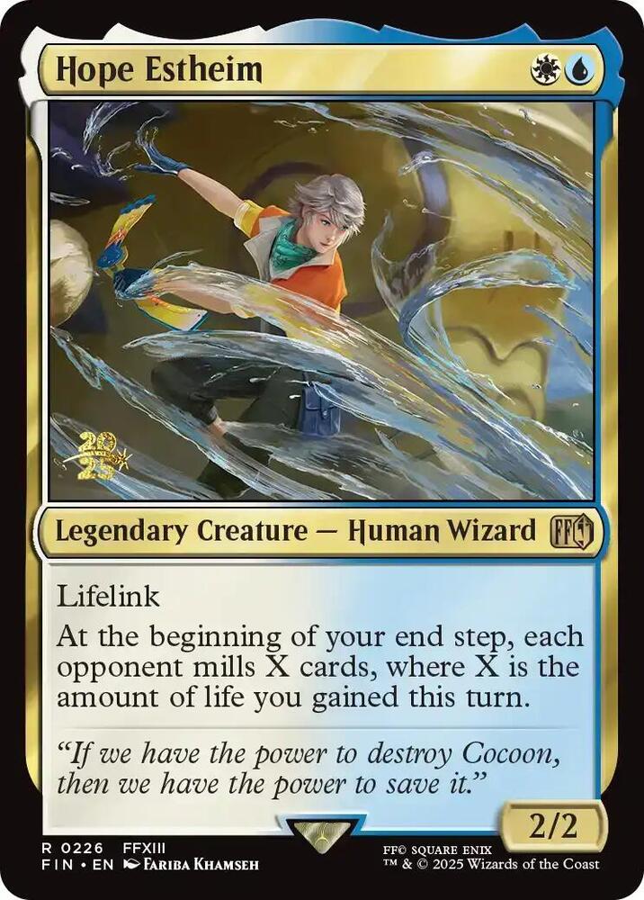 Hope Estheim 226 card from Prerelease Cards