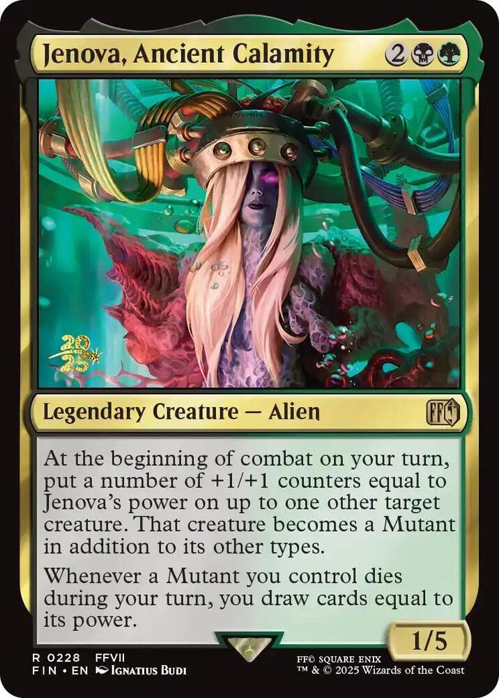 Jenova, Ancient Calamity 228 card from Prerelease Cards