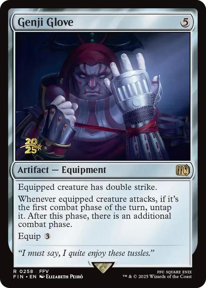 Genji Glove 258 card from Prerelease Cards