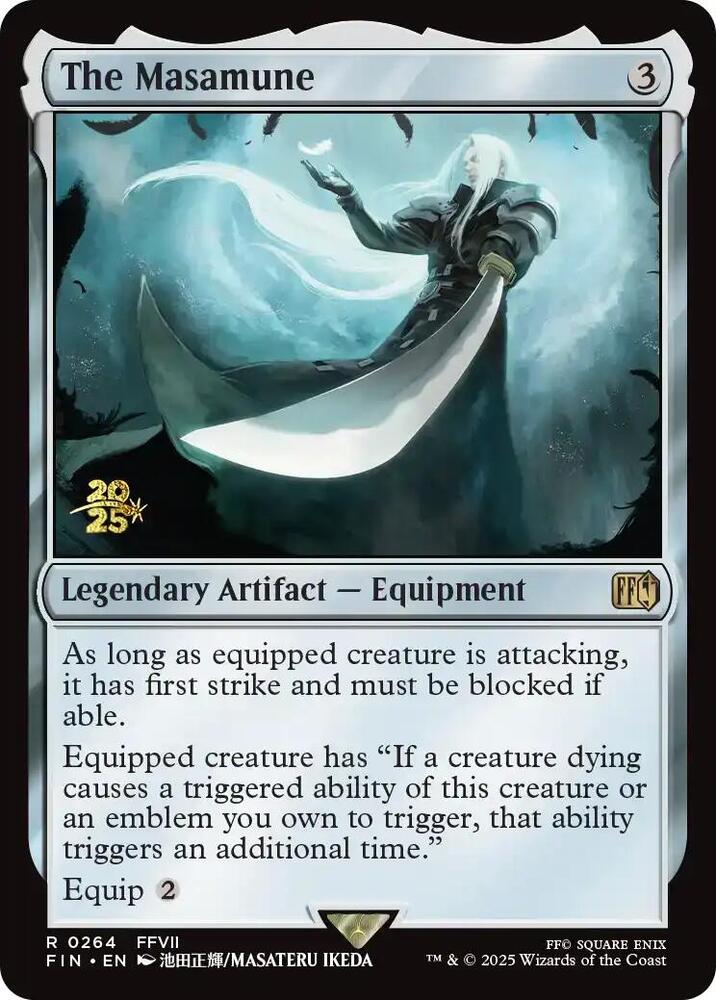 The Masamune 264 card from Prerelease Cards