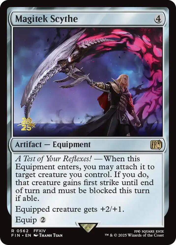 Magitek Scythe 562 card from Prerelease Cards
