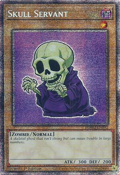 Skull Servant (Starlight Rare) BLMM-EN002 card from Battles of Legend: Monster Mayhem