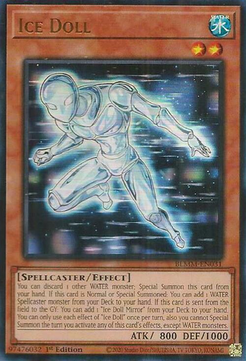 Ice Doll BLMM-EN031 card from Battles of Legend: Monster Mayhem