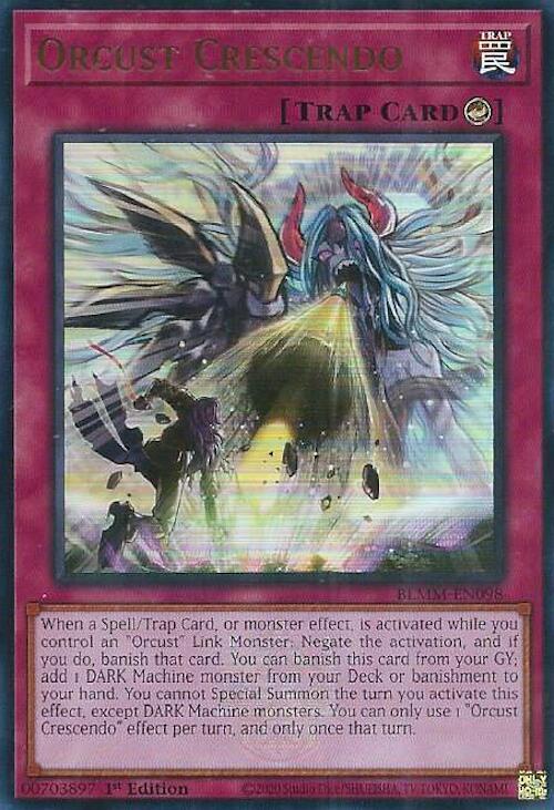 Orcust Crescendo BLMM-EN098 card from Battles of Legend: Monster Mayhem