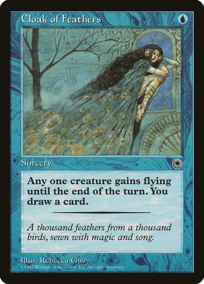 Cloak of Feathers card from Portal