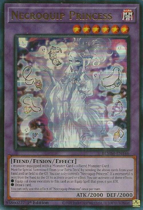 Necroquip Princess BLMM-EN146 card from Battles of Legend: Monster Mayhem