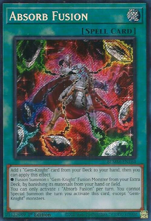 Absorb Fusion BLMM-EN164 card from Battles of Legend: Monster Mayhem