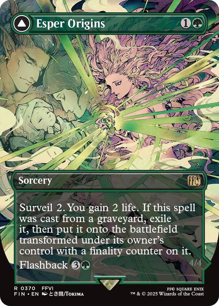 Esper Origins (Borderless) 370 card from FINAL FANTASY
