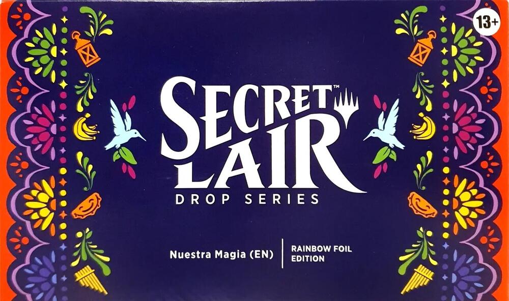 Secret Lair x NALAC Drop: Nuestra Magia (Rainbow Foil) card from Secret Lair Drop Series
