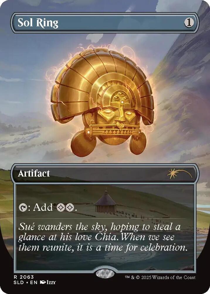 Sol Ring 2063 card from Secret Lair Drop Series