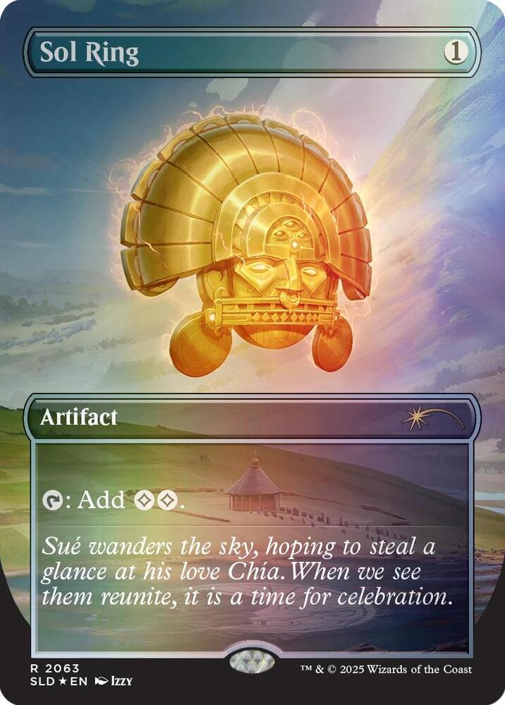 Sol Ring (Rainbow Foil) 2063 card from Secret Lair Drop Series
