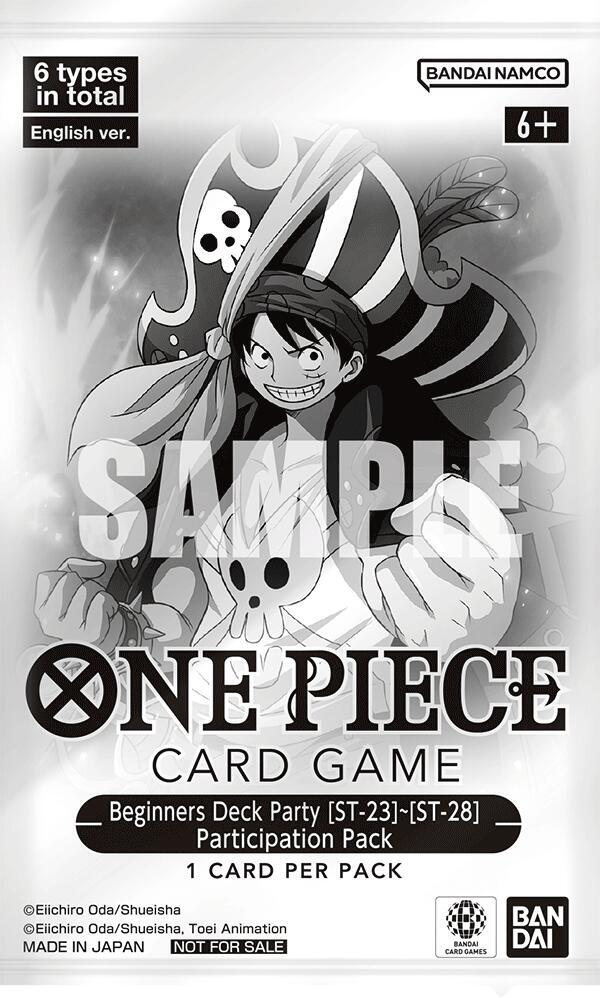 Beginners Deck Party [ST-23] - [ST-28] Participation Pack card from One Piece Promotion Cards