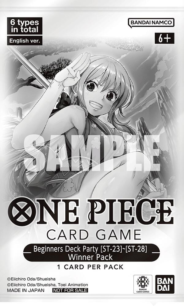 Beginners Deck Party [ST-23] - [ST-28] Winner Pack card from One Piece Promotion Cards
