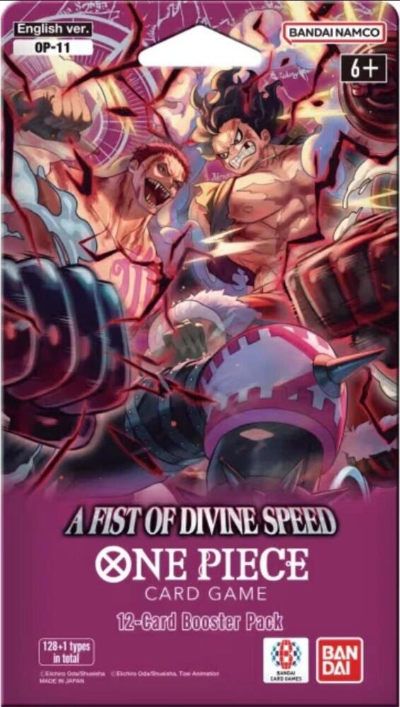 A Fist of Divine Speed - Sleeved Booster Pack card from A Fist of Divine Speed