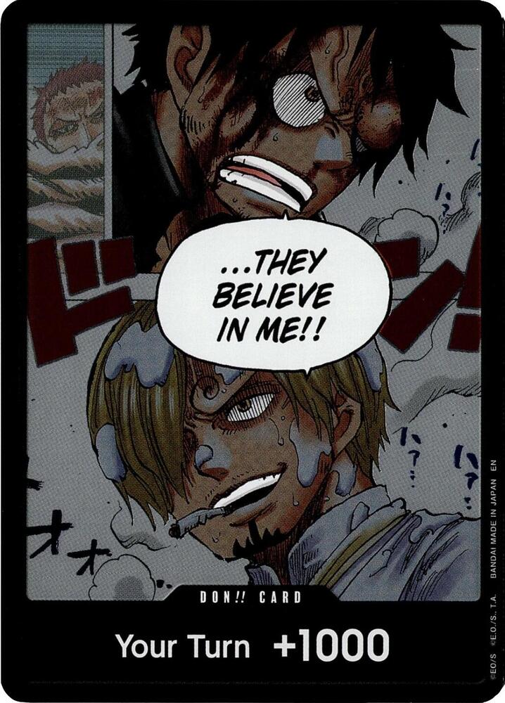 DON!! Card (Alternate Art) card from A Fist of Divine Speed