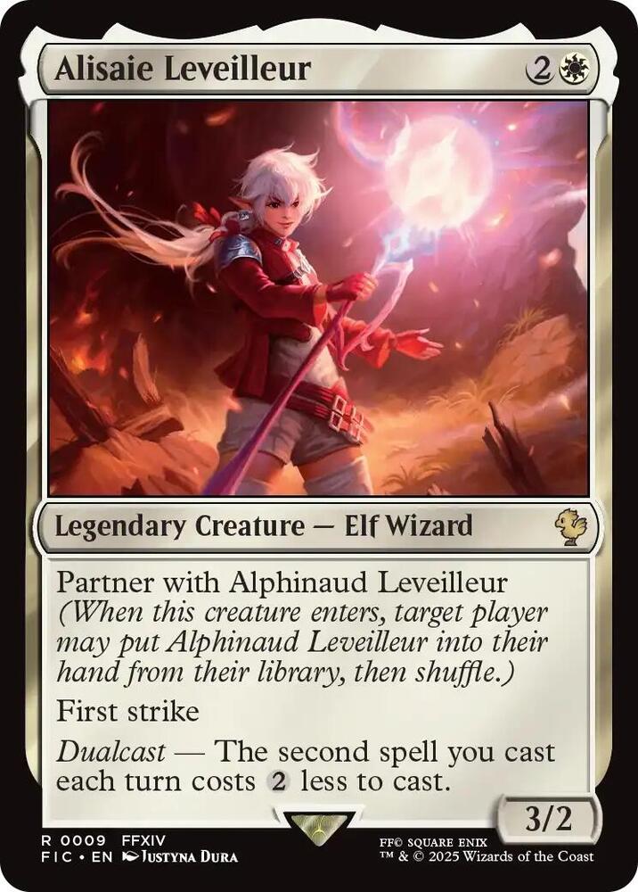 Alisaie Leveilleur (Surge Foil) 9 card from Commander: FINAL FANTASY