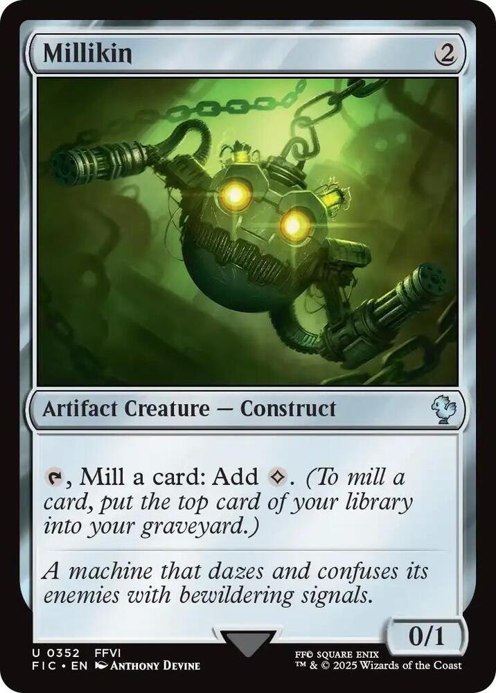 Millikin (Surge Foil) 352 card from Commander: FINAL FANTASY