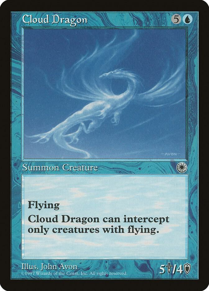 Cloud Dragon card from Portal