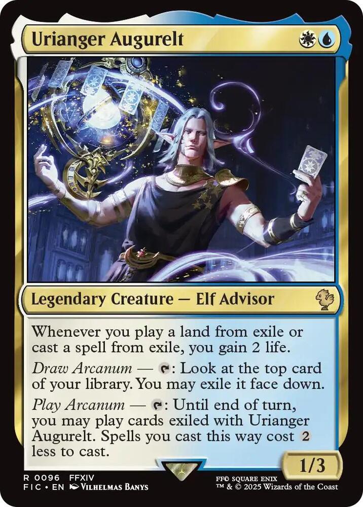 Urianger Augurelt (Surge Foil) 96 card from Commander: FINAL FANTASY