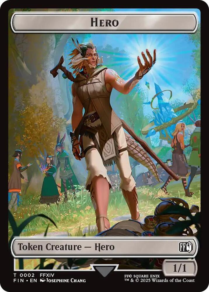 Hero (0002) // Copy Double-Sided Token 2 // 1 card from FINAL FANTASY