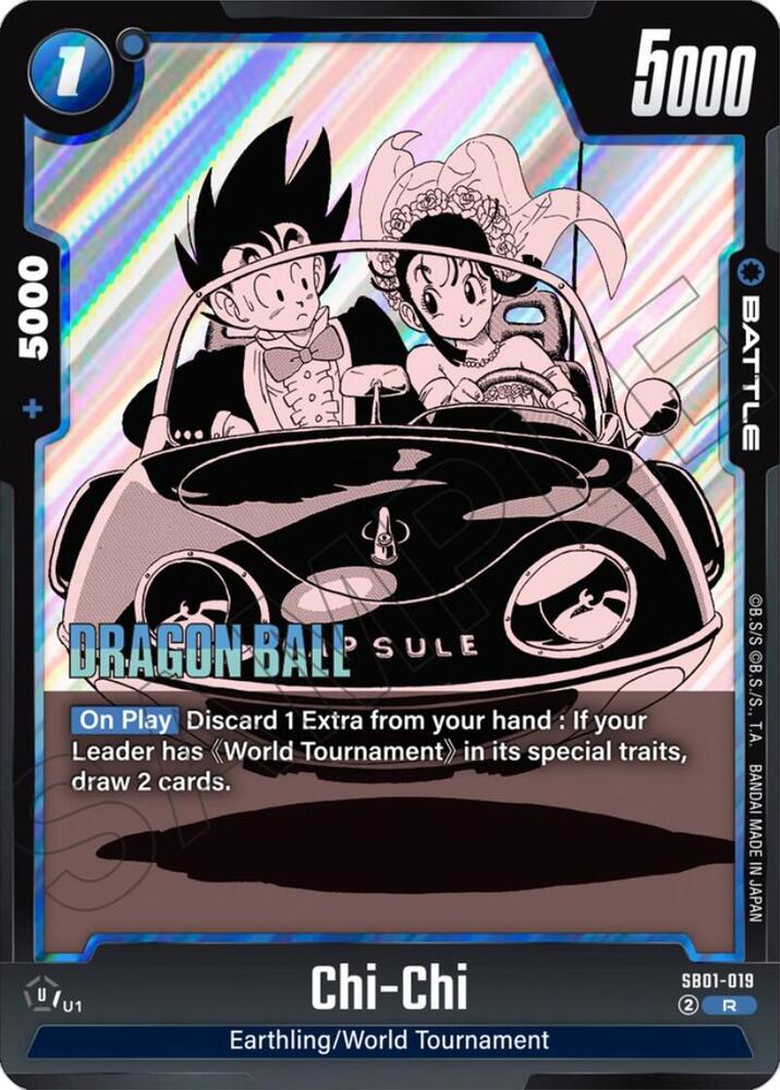 Chi-Chi SB01-019 card from Manga Booster 01