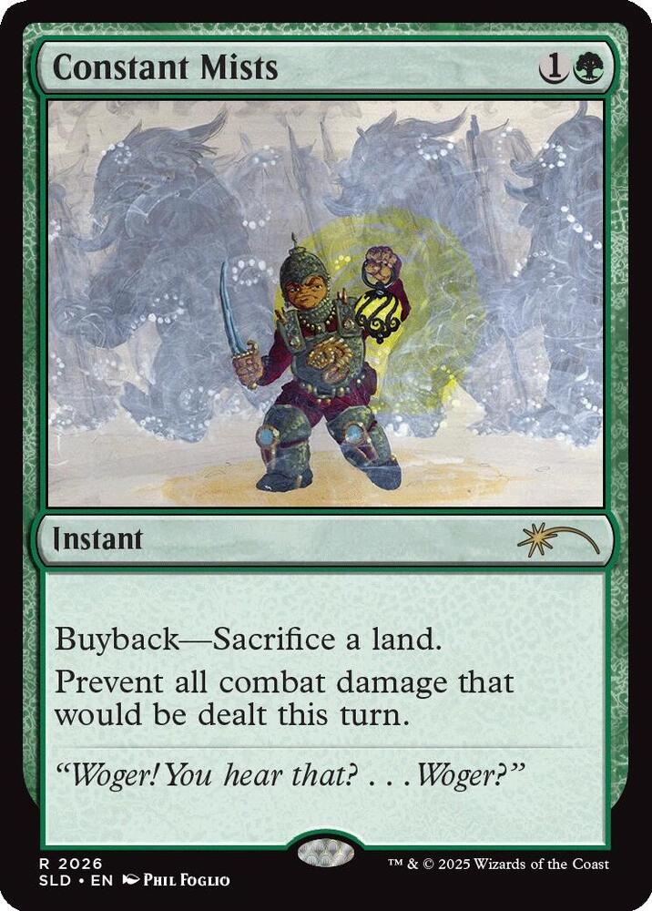 Constant Mists 2026 card from Secret Lair Drop Series