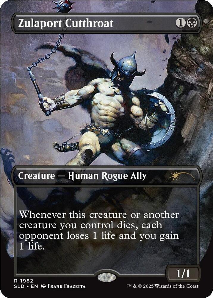 Zulaport Cutthroat 1982 card from Secret Lair Drop Series