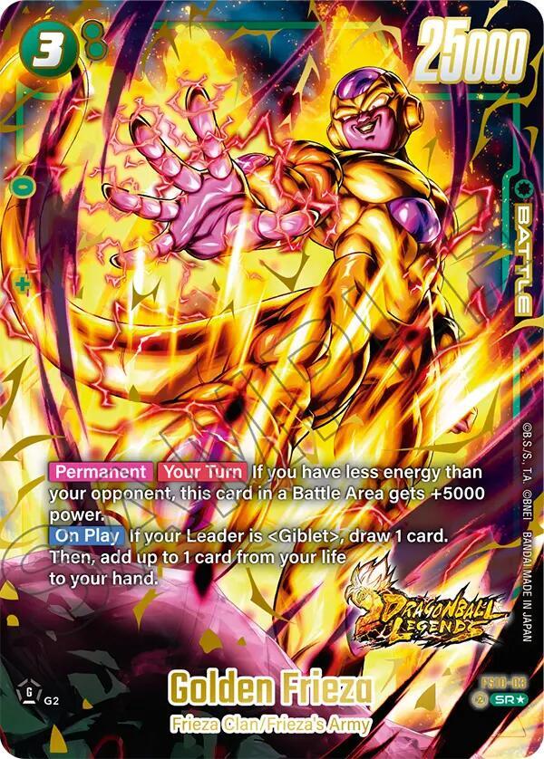 Golden Frieza (Bonus Pack Alternate Art) FS10-03 card from Starter Deck 10: Giblet