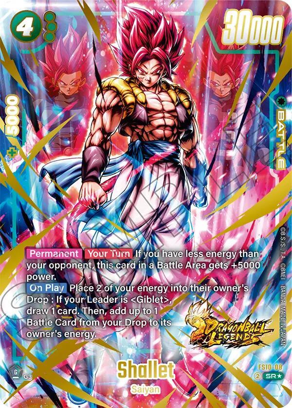 Shallet (Bonus Pack Alternate Art) FS10-08 card from Starter Deck 10: Giblet