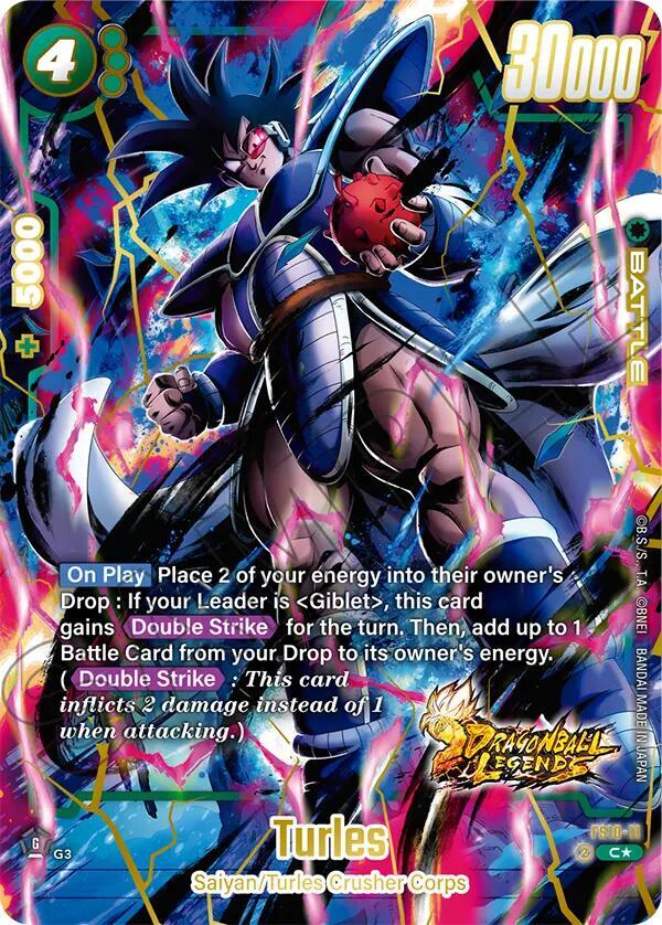Turles (Bonus Pack Alternate Art) FS10-11 card from Starter Deck 10: Giblet