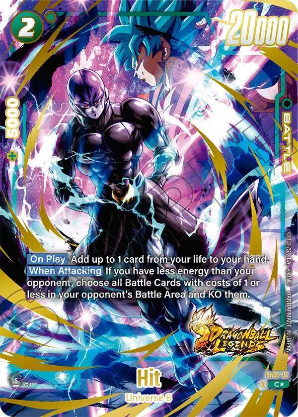 Hit (Bonus Pack Alternate Art) FS10-12 card from Starter Deck 10: Giblet