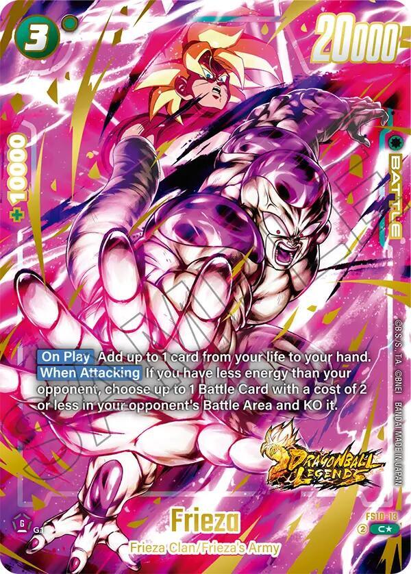 Frieza (Bonus Pack Alternate Art) FS10-13 card from Starter Deck 10: Giblet