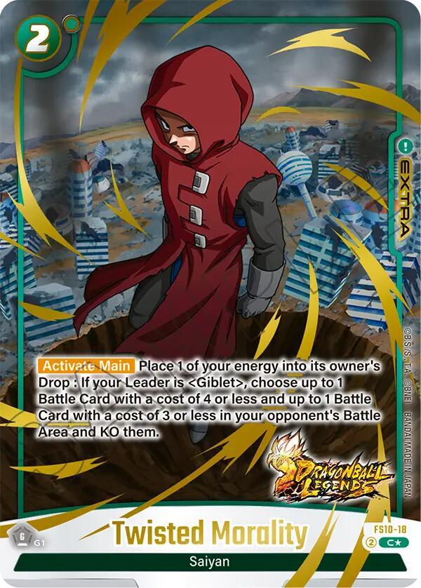 Twisted Morality (Bonus Pack Alternate Art) FS10-18 card from Starter Deck 10: Giblet