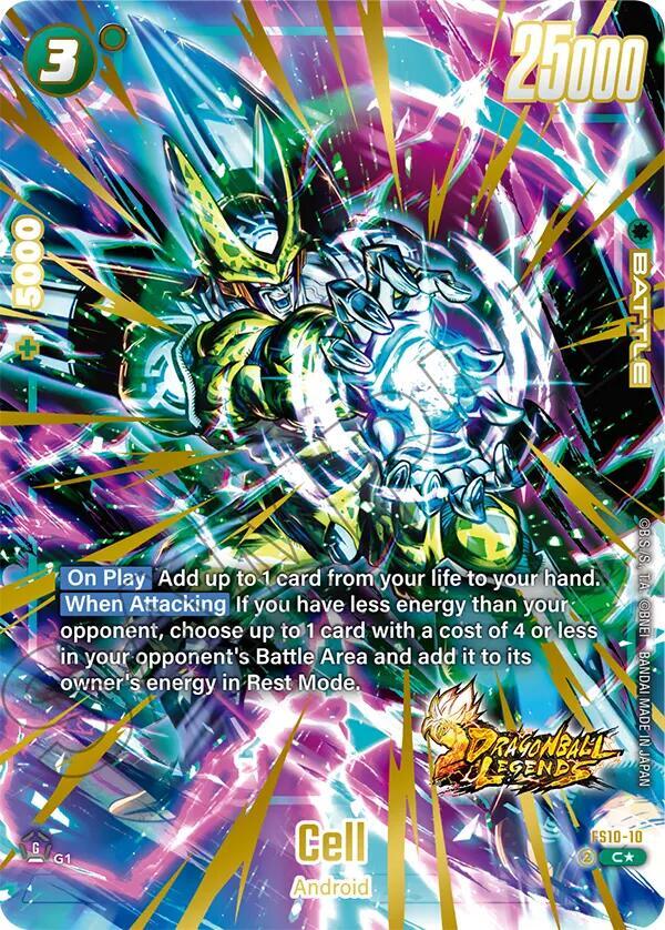 Cell (Bonus Pack Alternate Art) FS10-10 card from Starter Deck 10: Giblet