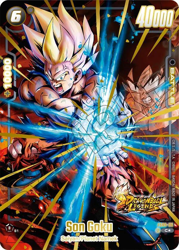 Son Goku (Bonus Pack Alternate Art) FS09-06 card from Starter Deck 9: Shallot