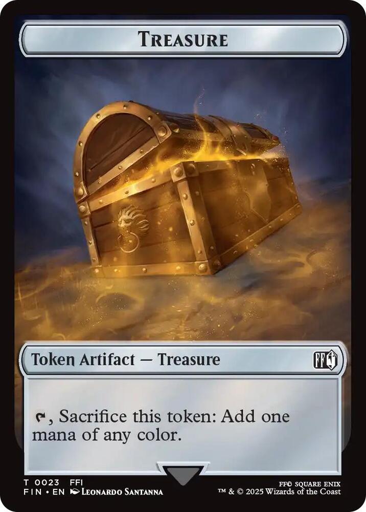 Treasure (0023) // Copy Double-Sided Token 23 // 1 card from FINAL FANTASY