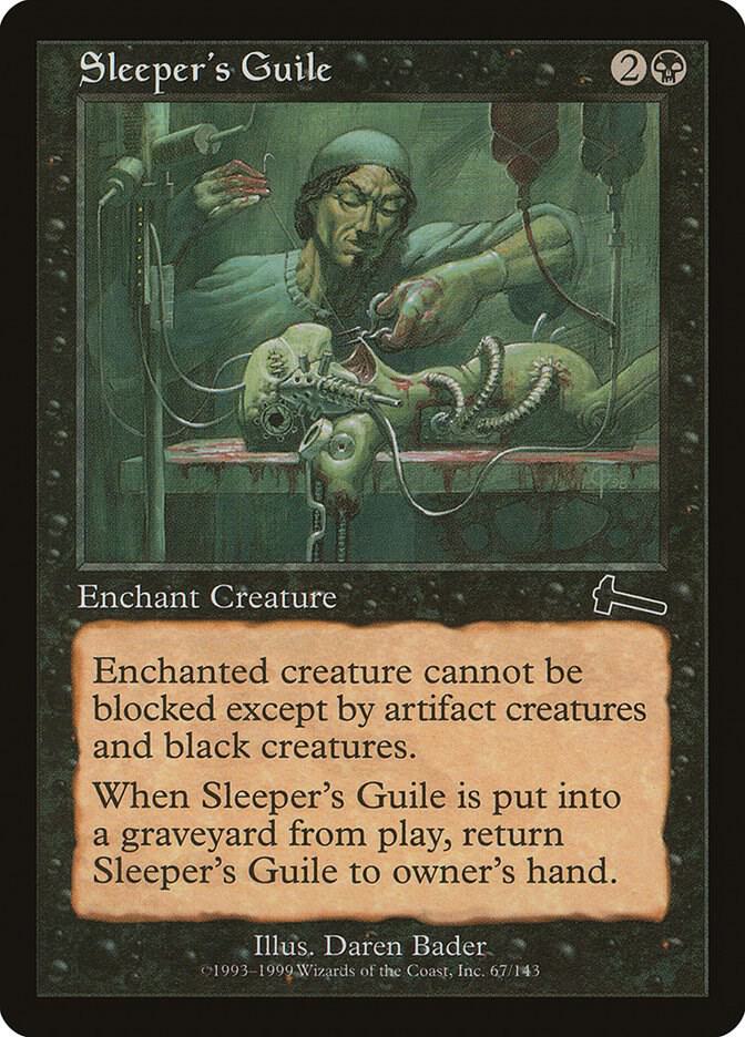 Sleeper's Guile 67 card from Urza's Legacy