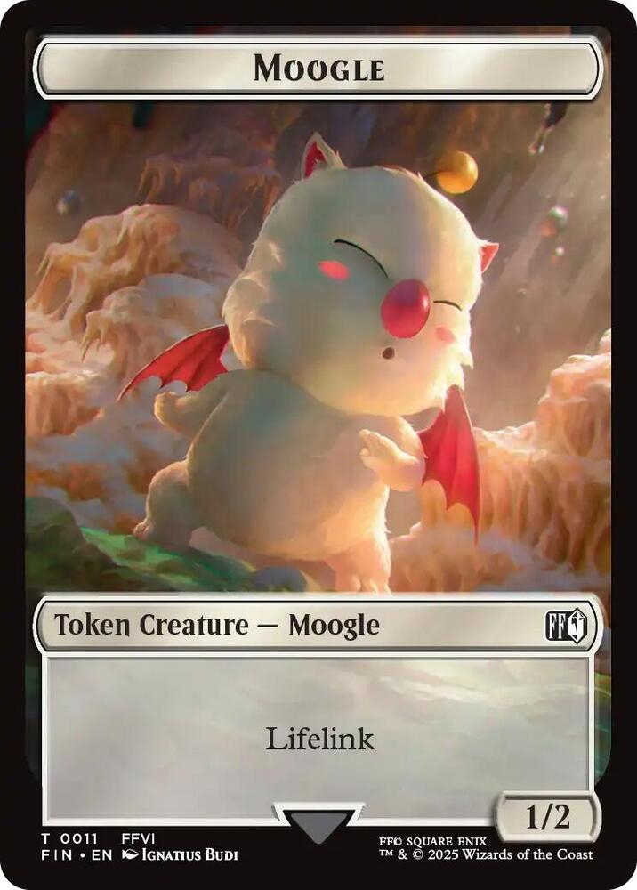 Moogle (0011) // Copy Double-Sided Token 11 // 1 card from FINAL FANTASY
