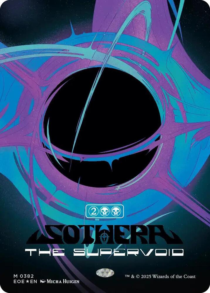 Sothera, the Supervoid (Singularity Foil) 382 card from Edge of Eternities