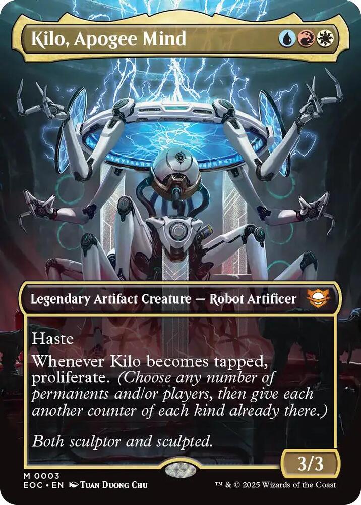 Kilo, Apogee Mind (Borderless) 3 card from Commander: Edge of Eternities