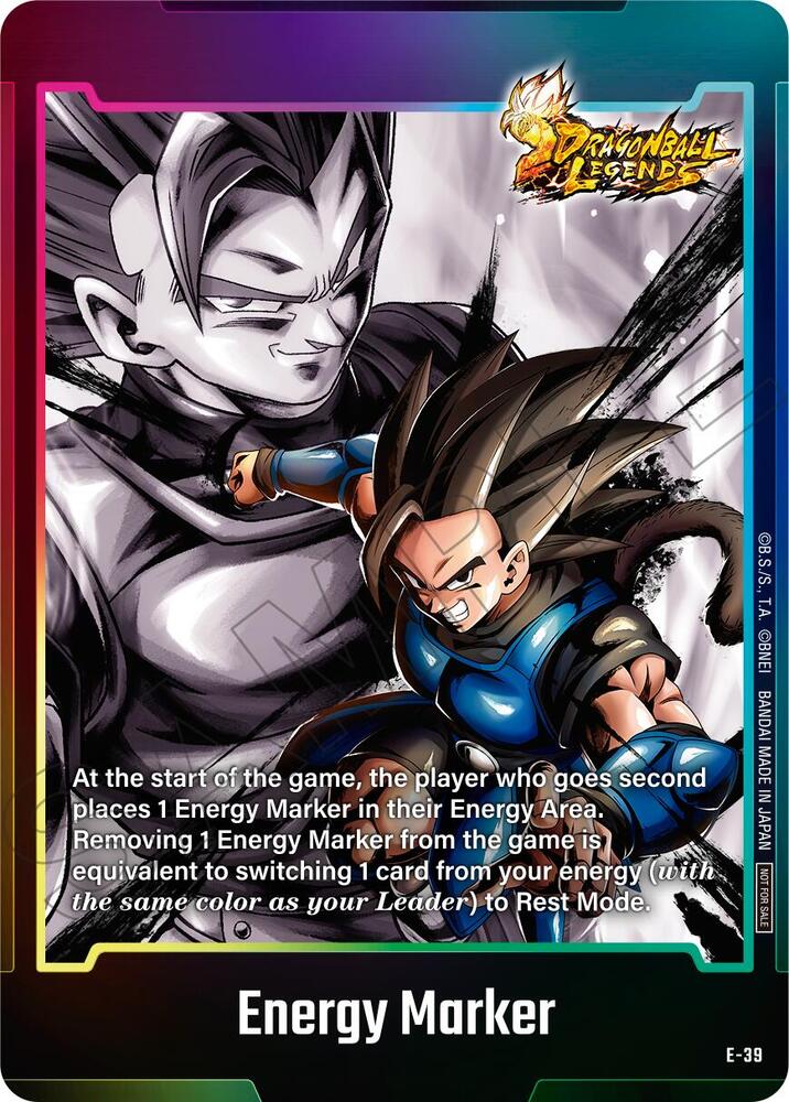Energy Marker E-39 card from Fusion World Energy Markers