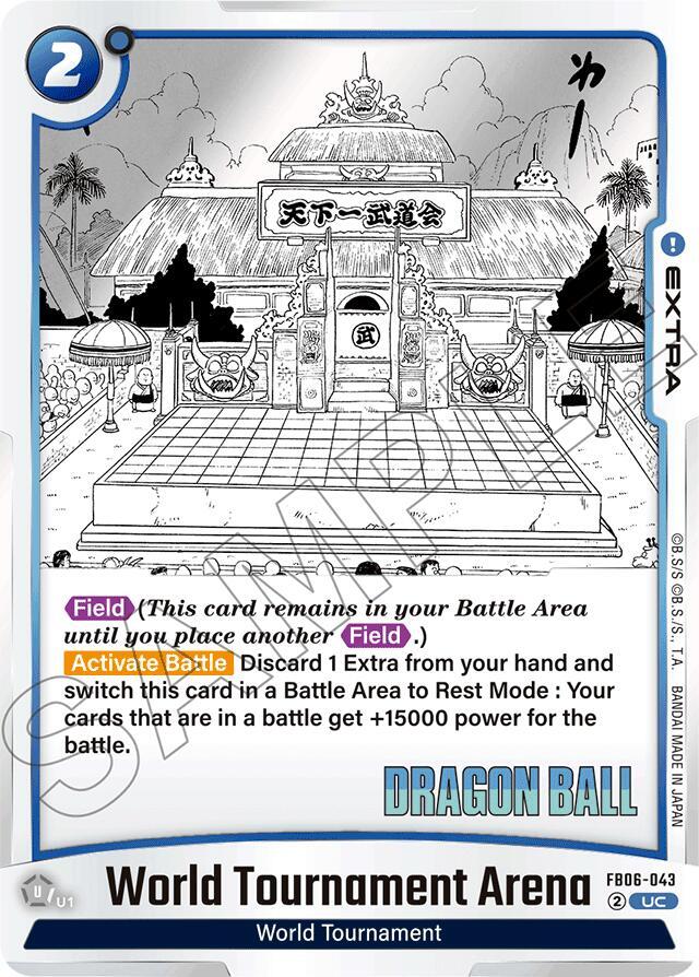 World Tournament Arena FB06-043 card from Manga Booster 01